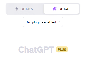 Screenshot des ChatGPT Fensters zum Hinzufügen von PlugIns