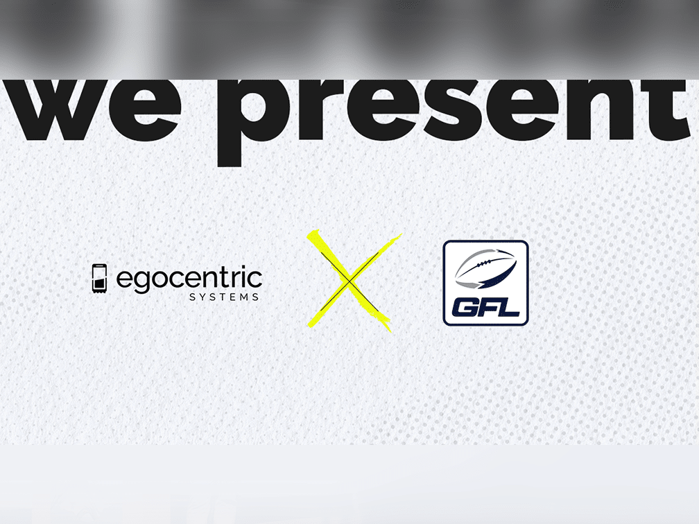 Gemeinsame Darstellung des GFL und egocentric Systems Logos als Symbol der neuen Partnerschaft