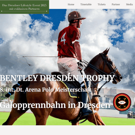 Screenshot Ticketshop Galopprennbahn Dresden